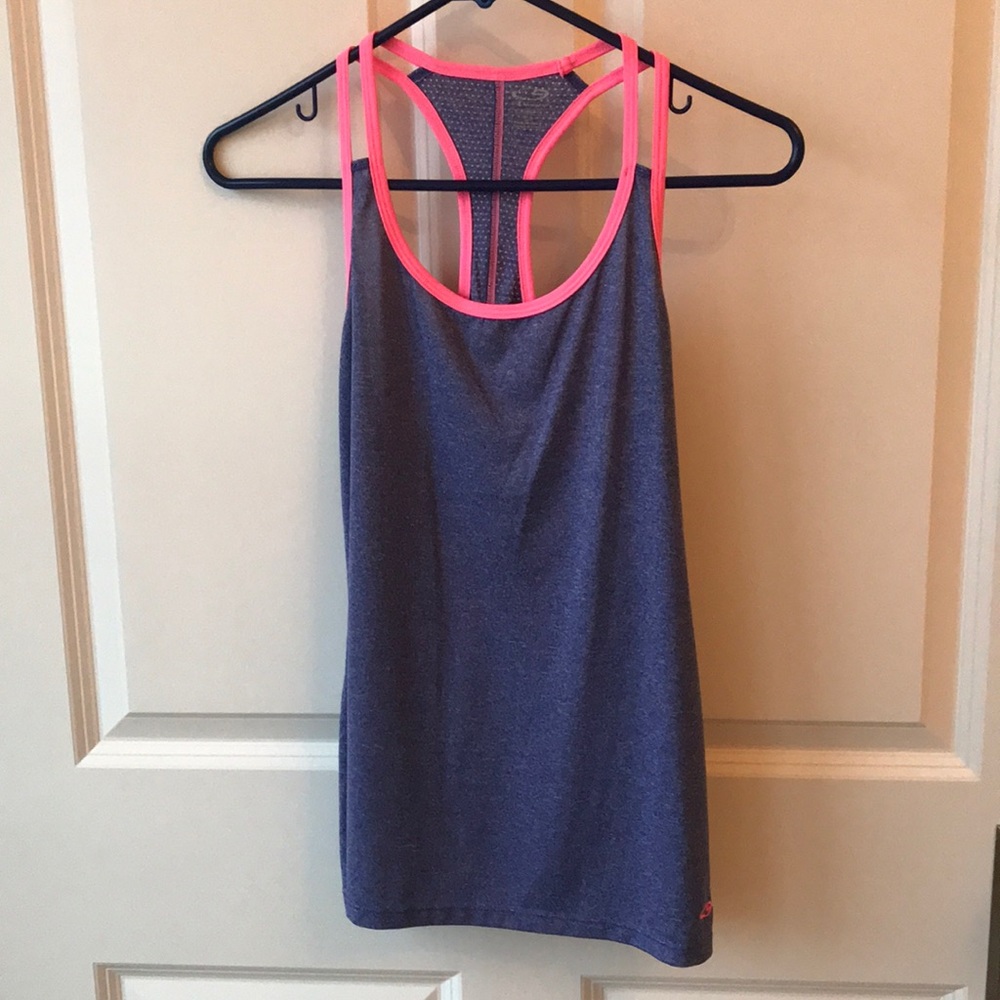 Pink and Purple Champion Strappy Workout Tank